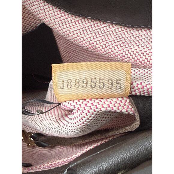 Dooney & Bourke Pebble Leather Sara Bag Deep Brown All Weather Leather EUC - Picture 5 of 16